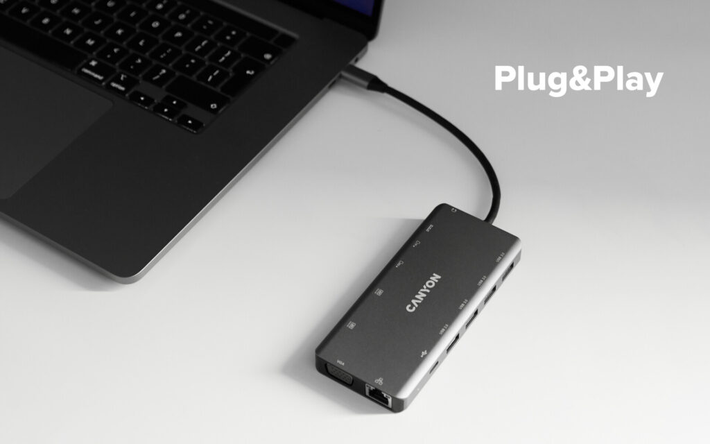 plug and play canyon usb hub