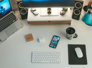 Desk organization ideas