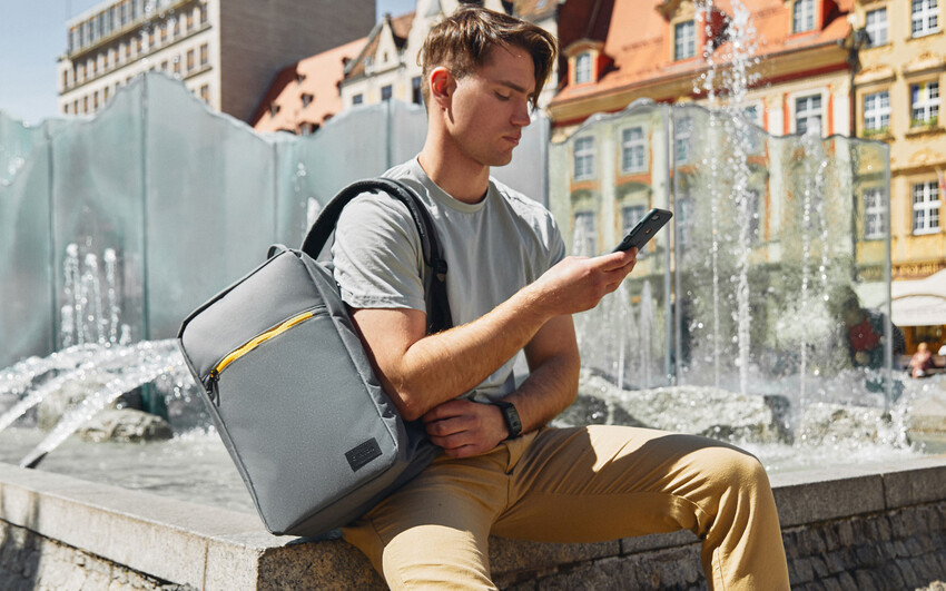 A backpack to carry it all
