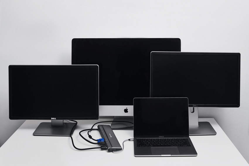 Method 3: a USB-C hub or docking station